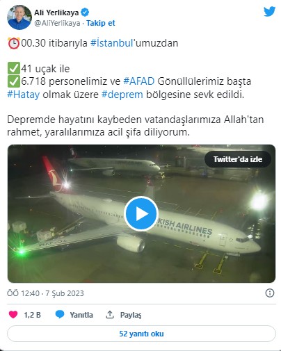 İstanbul'dan deprem bölgesine 6 bin 718 personel sevk edildi